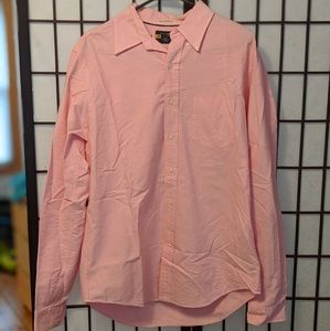 Ralph Lauren Rugby Oxford Long Sleeve Shirt Pink